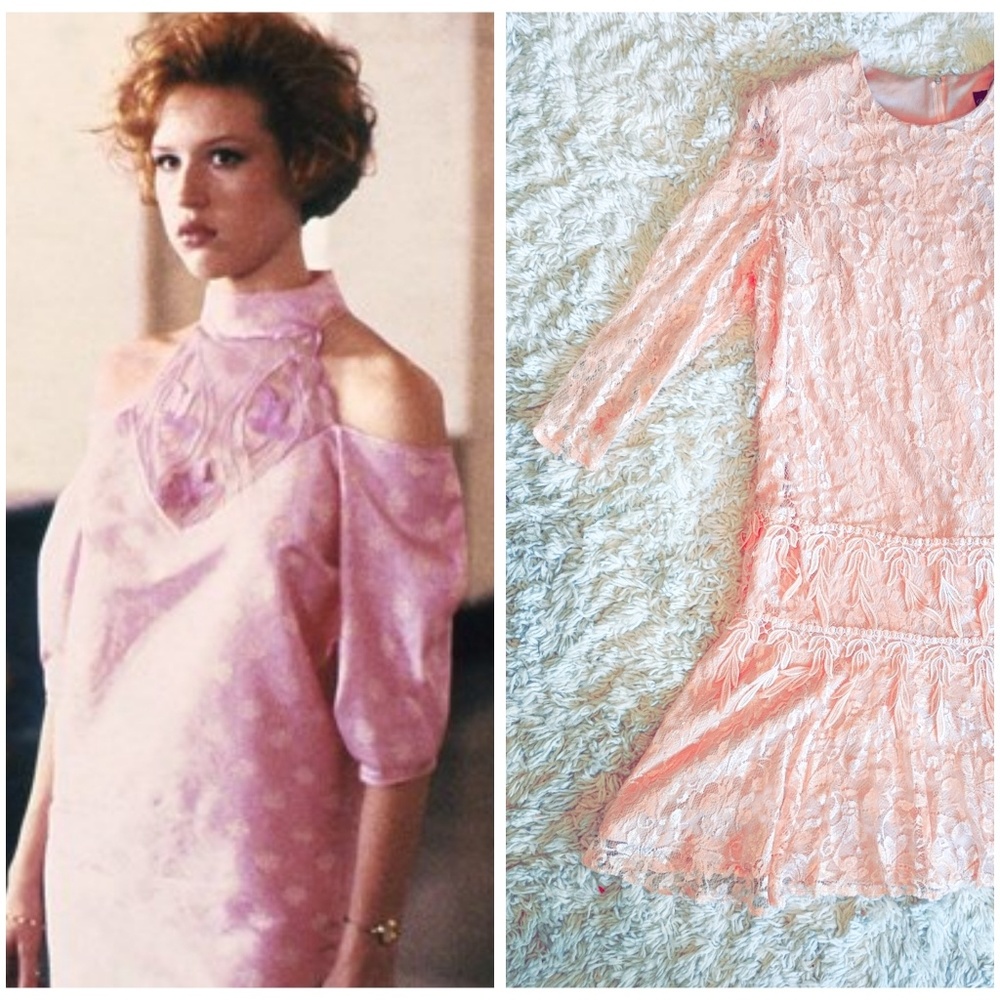 VTG PRETTY IN PINK DRESS